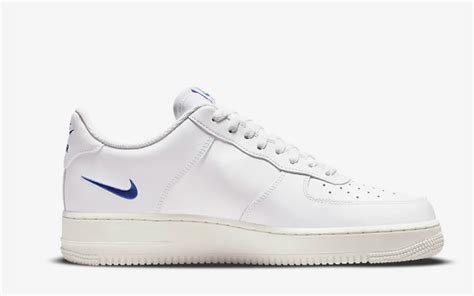 nike air force 1 wit blauw heren|air force 1 schoenen.